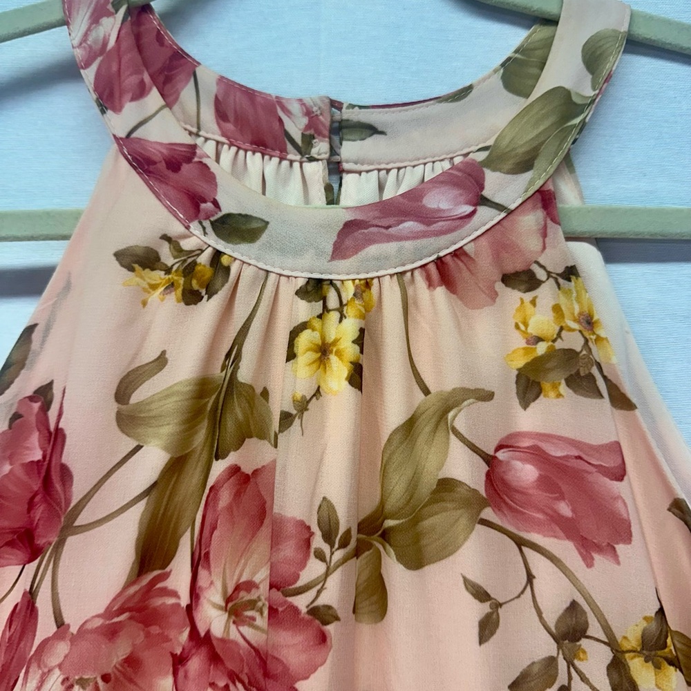 New York & Company Floral Pink Dress - Picture 2 of 7